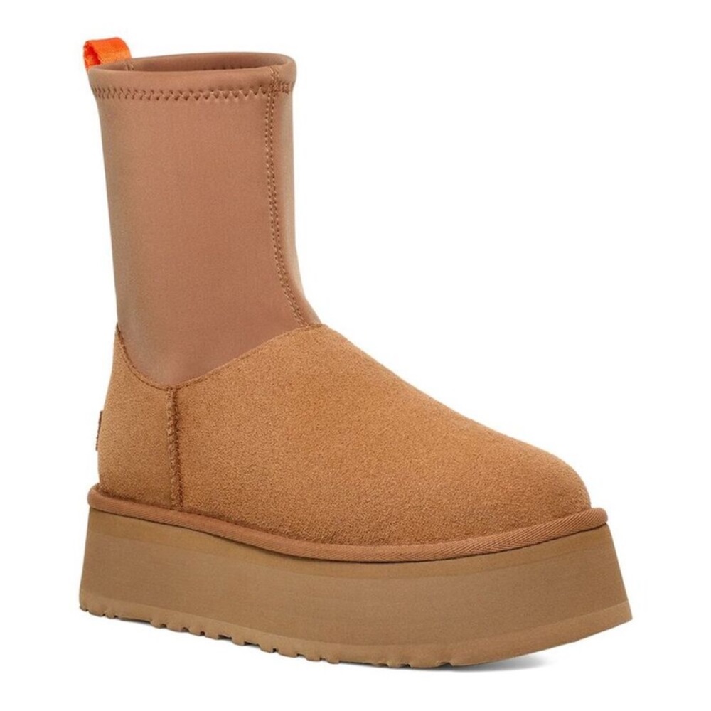 UGG Classic Dipper Platform Boots Chestnut 9 NWT